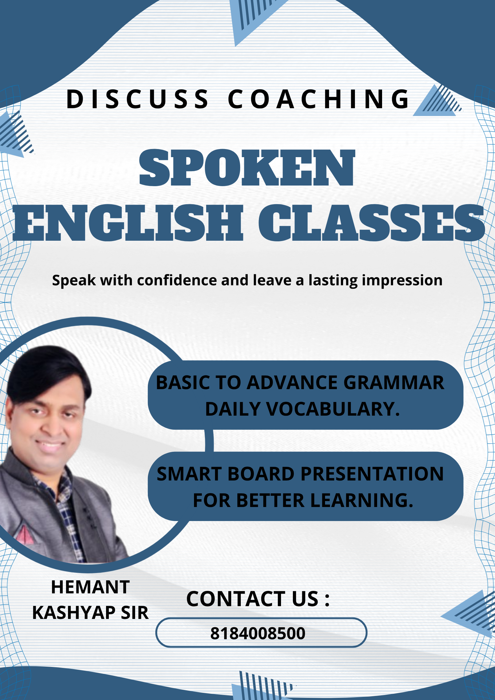 Best English Speaking Institute In Gurgaon | 8184008500 |Discuss Coaching